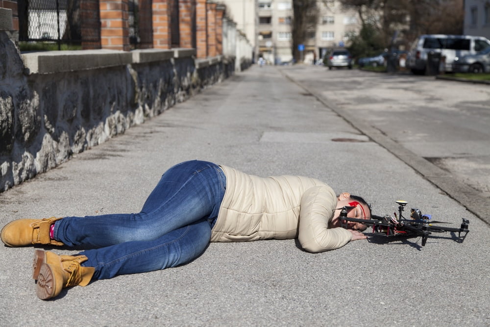 drone usage injury liability