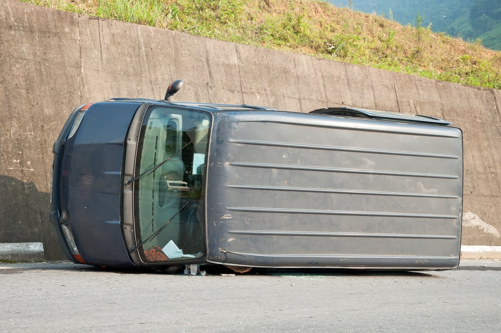 passenger van accident liability