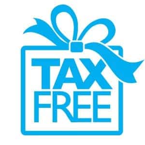 tax free icon image