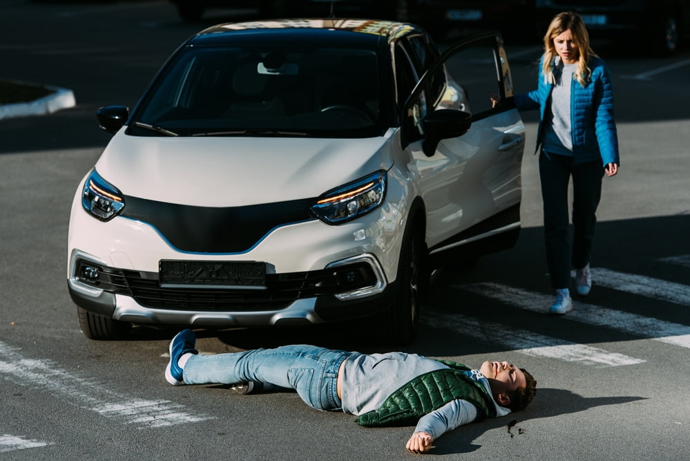 responsibility vehicle-pedestrian accidents